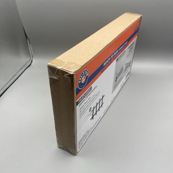 Lionel Ready-to-Play Straight Track Black 12-Piece New in Box - Picture 2 of 3